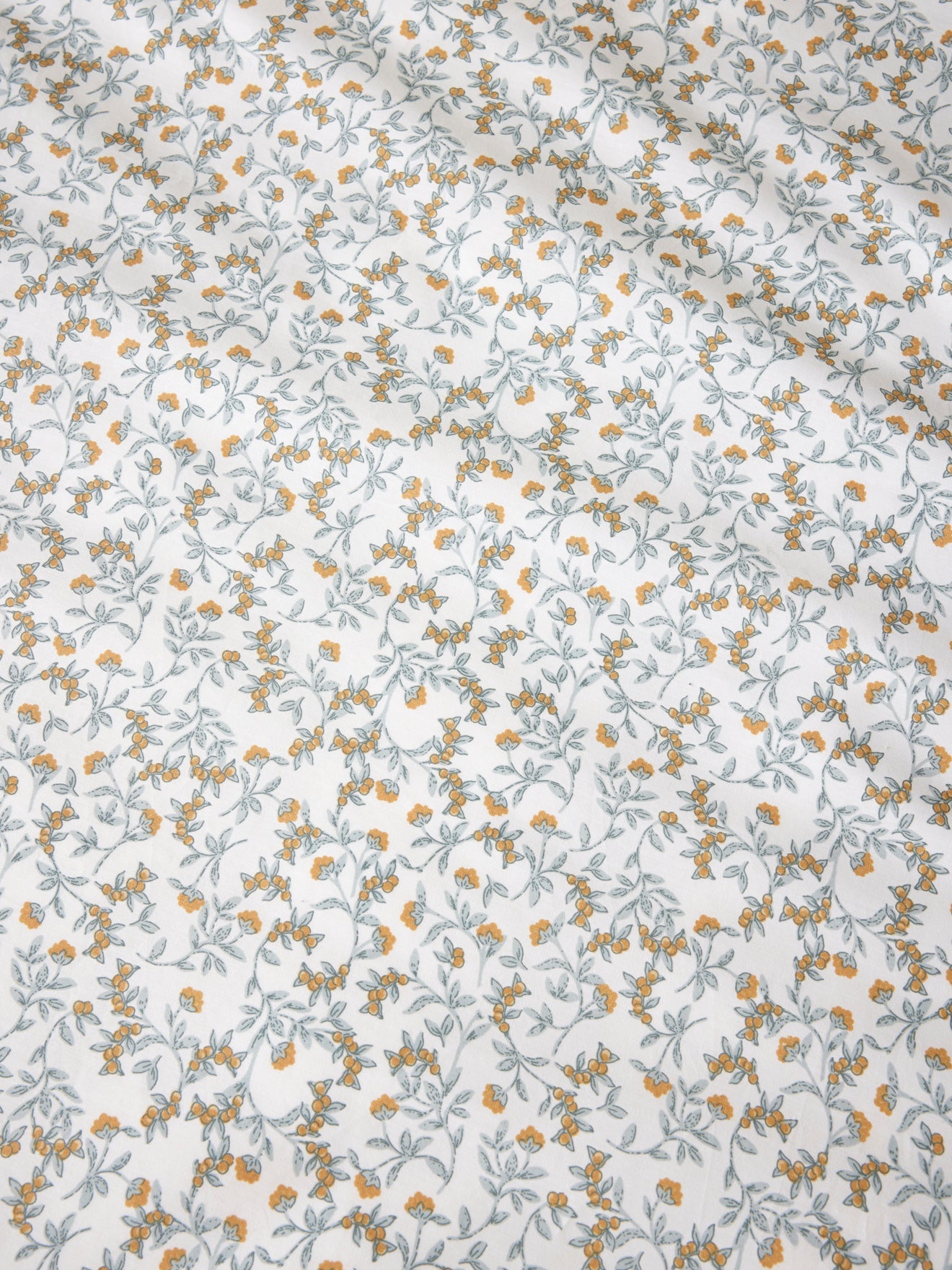 Housse de couette en percale de coton à motif végétal, multicolore – vue 6