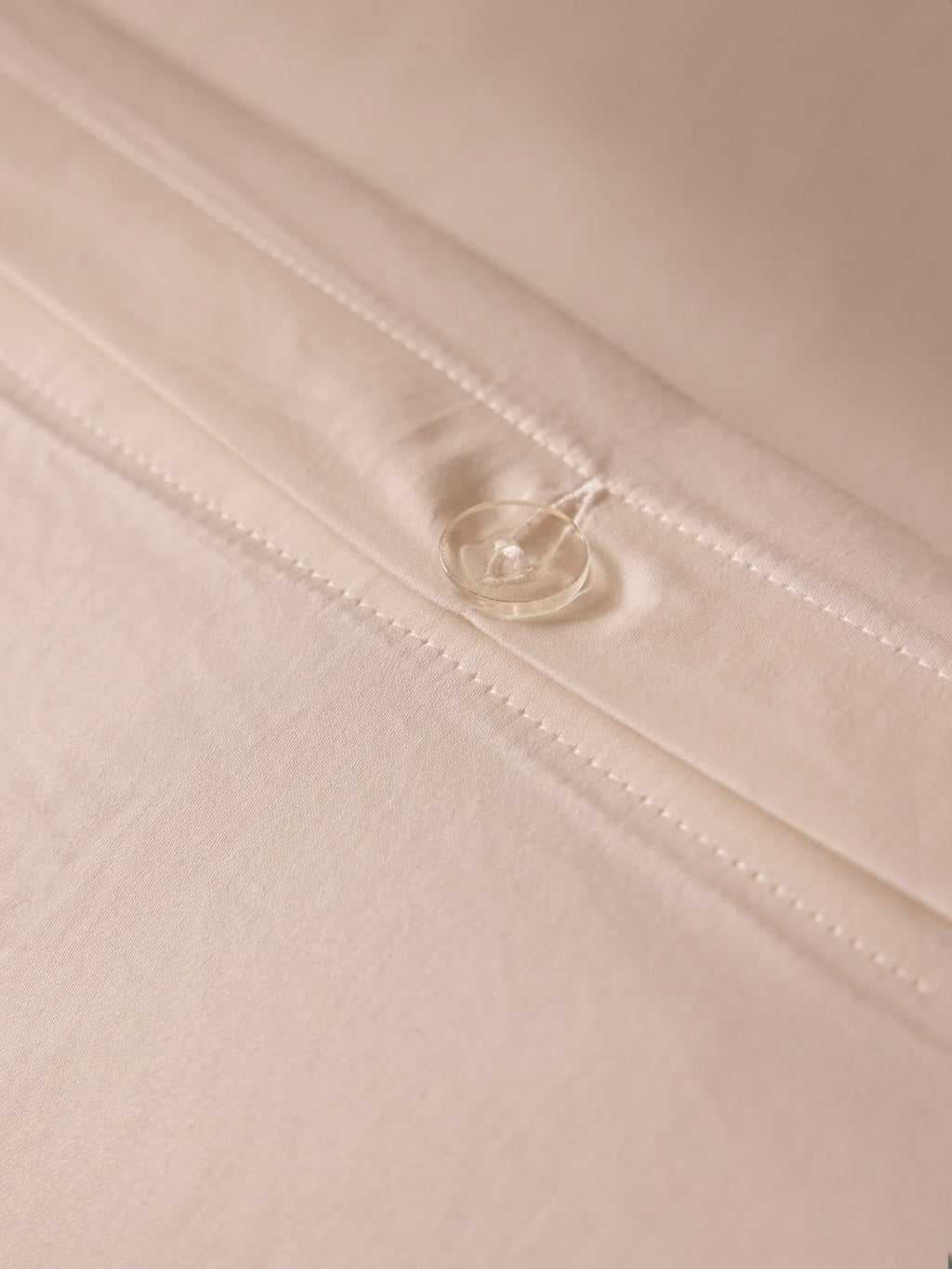 Housse de couette en satin de coton à bordure – écru et bordeaux, écru et bordeaux – vue 4