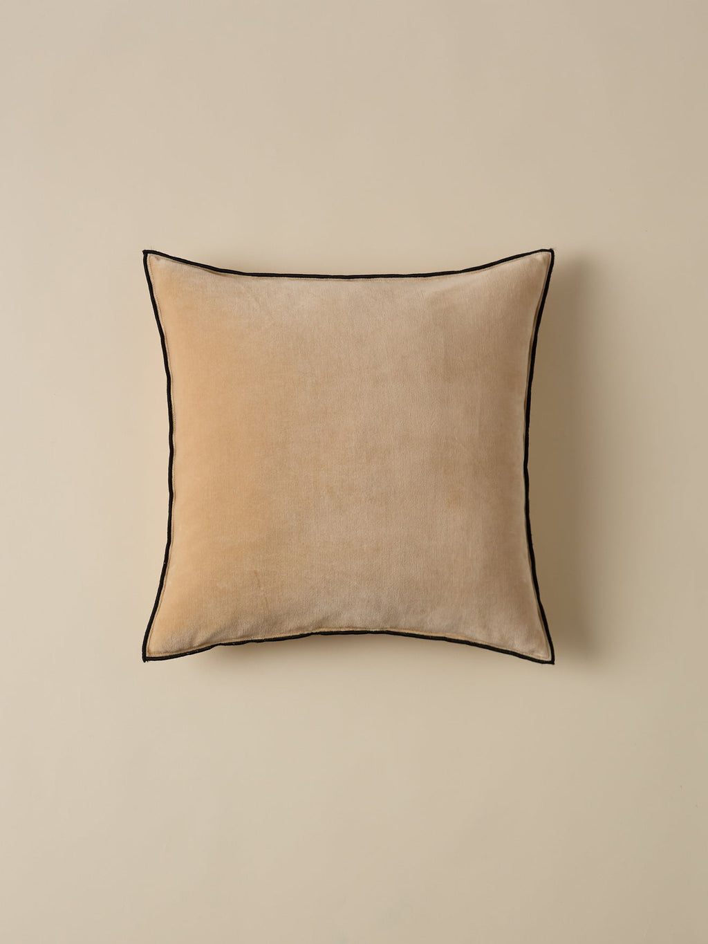 Housse de coussin en velours – écru, écru – vue 3