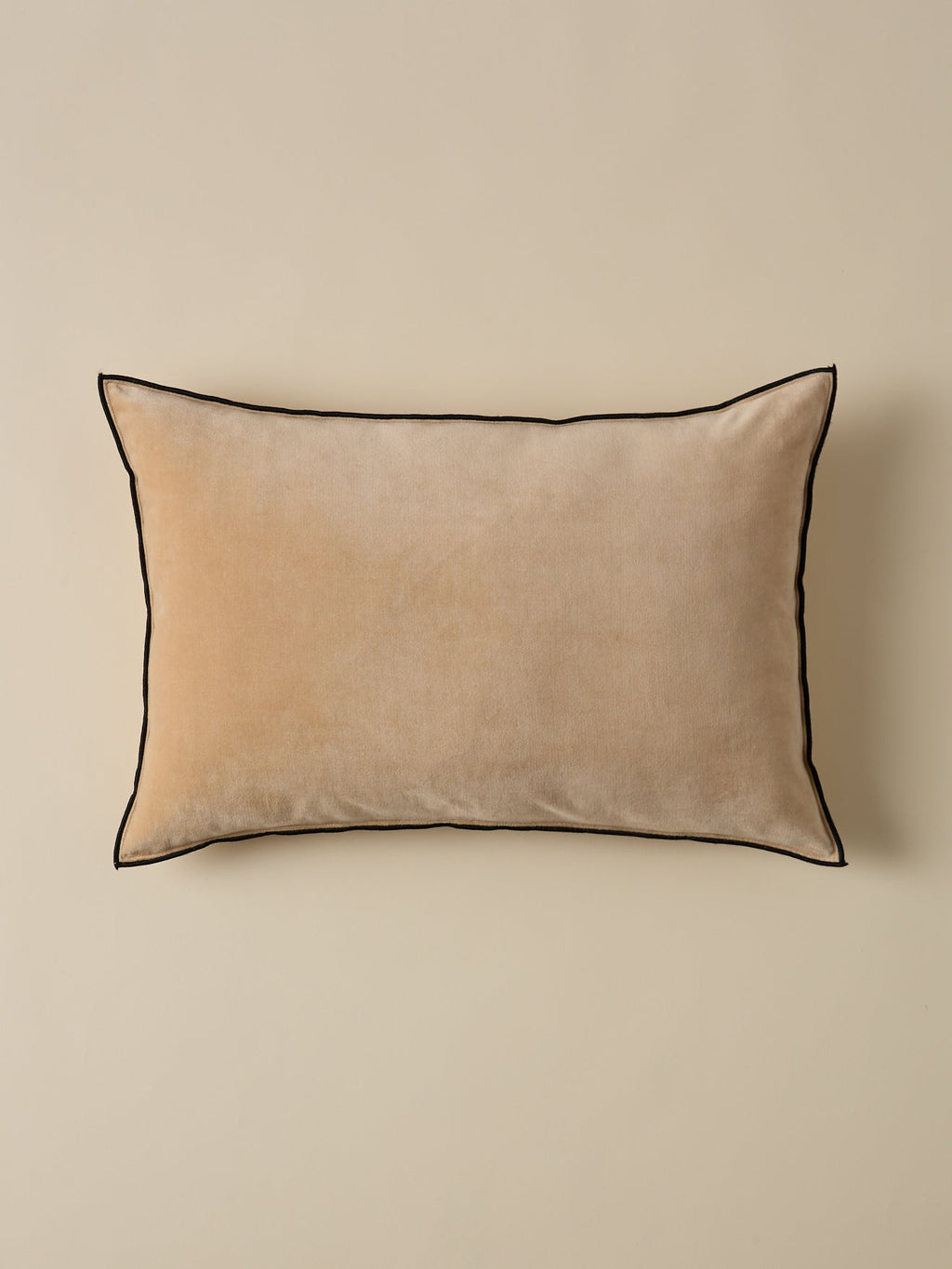 Housse de coussin en velours – écru, écru – vue 1