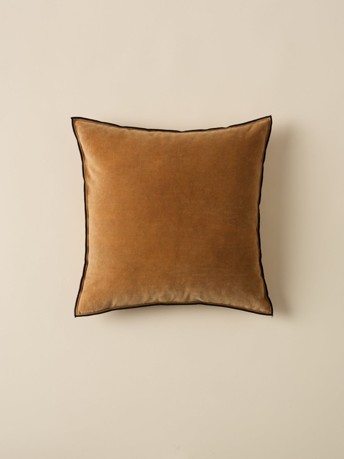 Housse de coussin en velours – camel, camel – vue 3