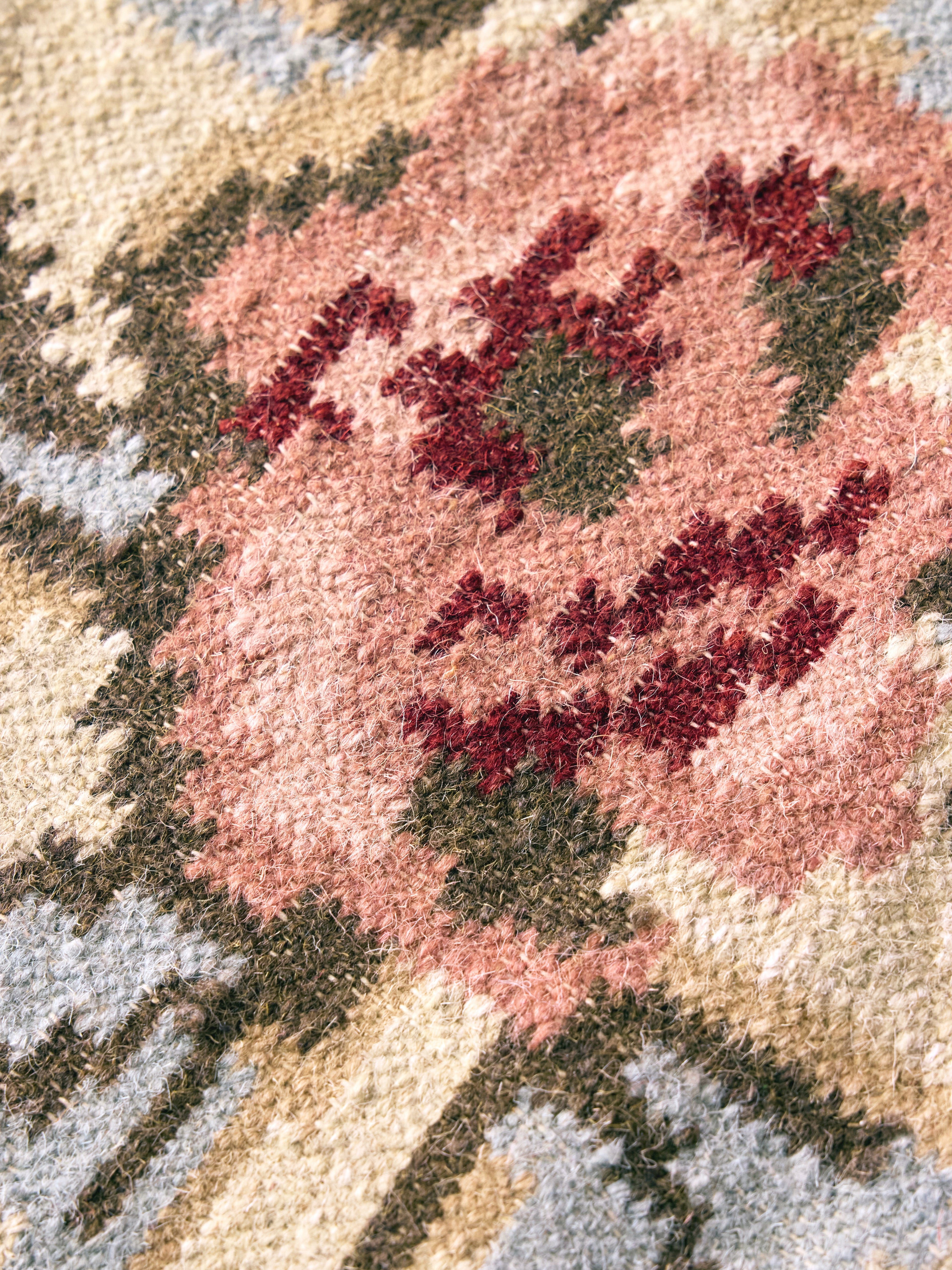 Tapis floral en laine – 160 × 230 cm, motif floral – vue 2