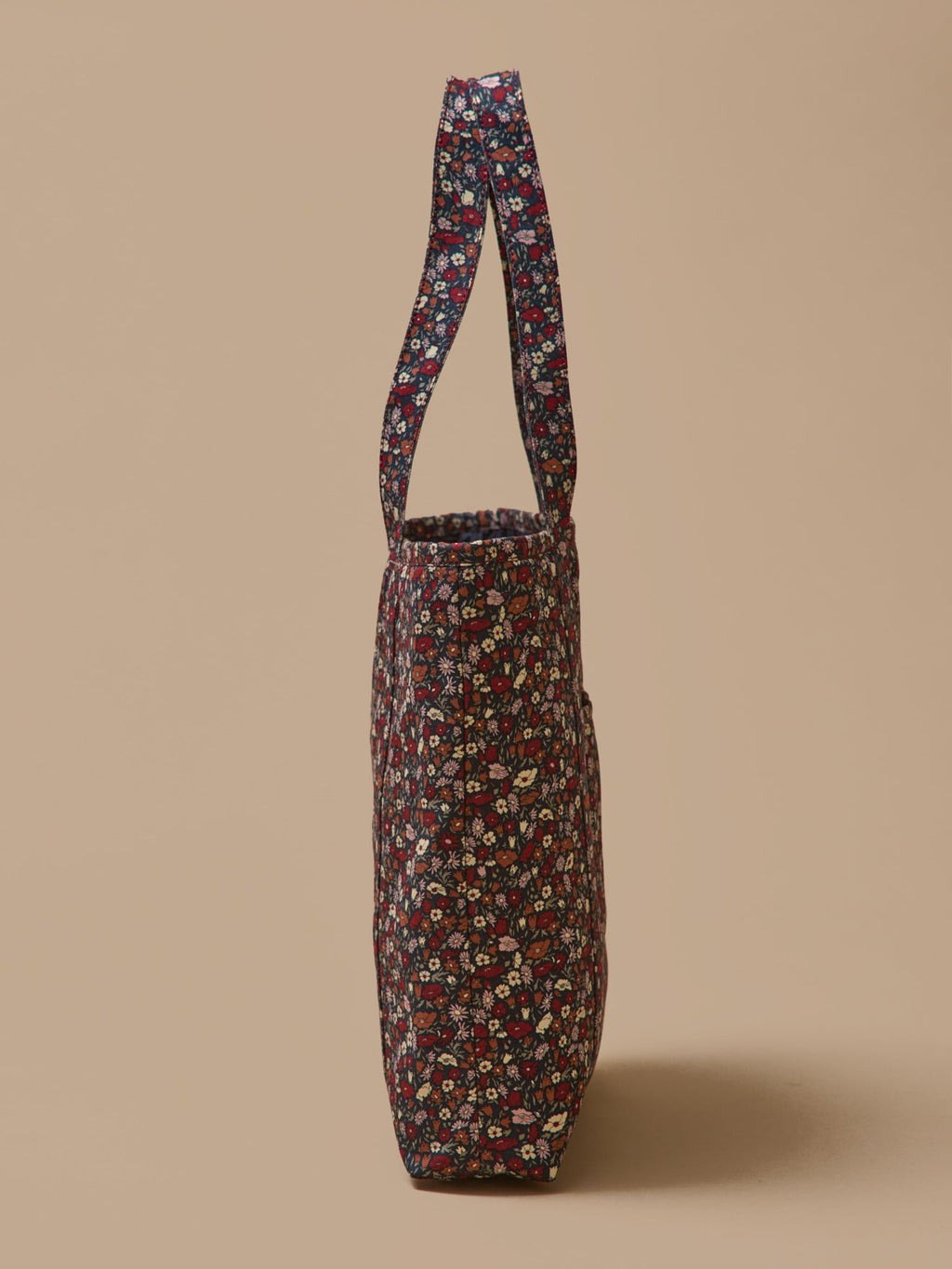 Sac cabas à motif floral – grand format, motif floral sombre – vue 7
